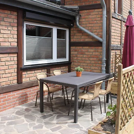 Сasa de vacaciones Ferienhaus Zur Kaktusinsel Harsleben